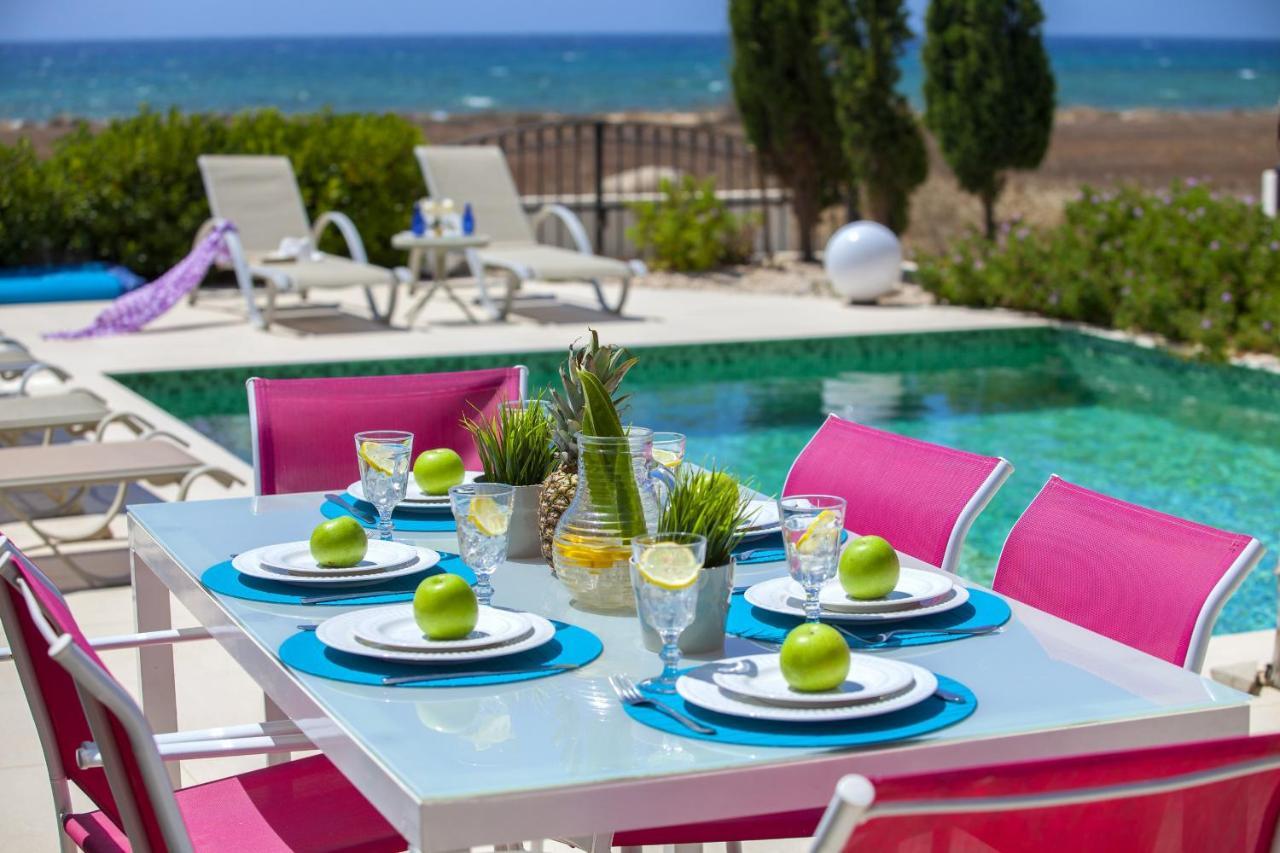 Ayia Thekla Seafront Villa Lavender アヤナパ エクステリア 写真